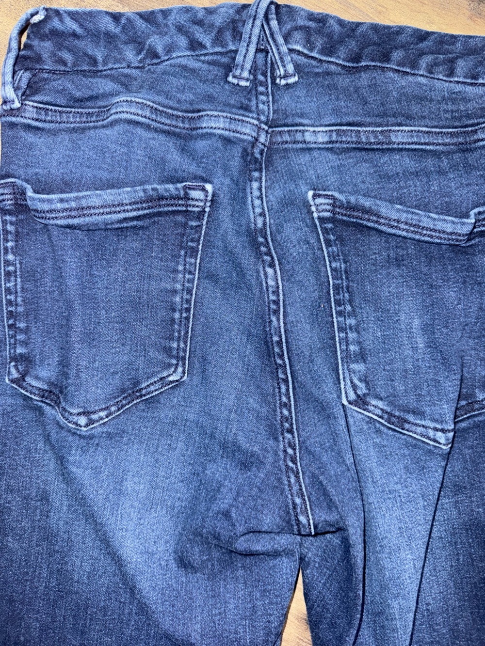 Good American Good Legs Button Fly Jeans 2/26 EUC - Picture 8 of 9